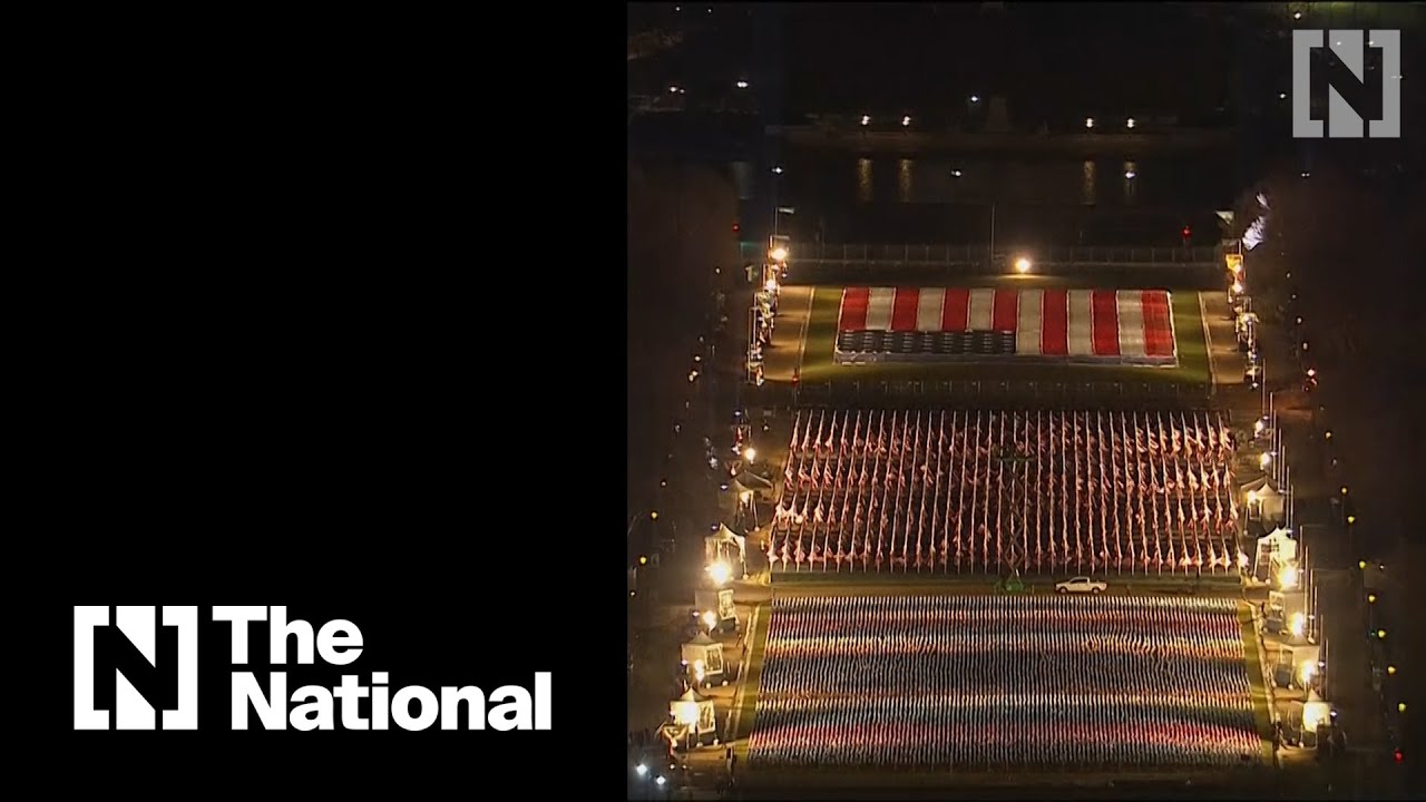 'Field of Flags' display lights up Washington's National Mall