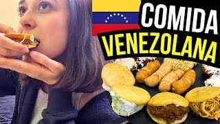 🇻🇪 PROBANDO COMIDA VENEZOLANA por PRIMERA VEZ 📹 VLOG