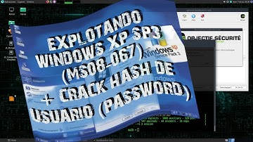 Explotando vulnerabilidad MS08-067 en Windows XP sp3
