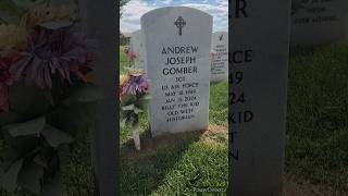 The final resting place of Andrew 'Drew' Joseph Gomber