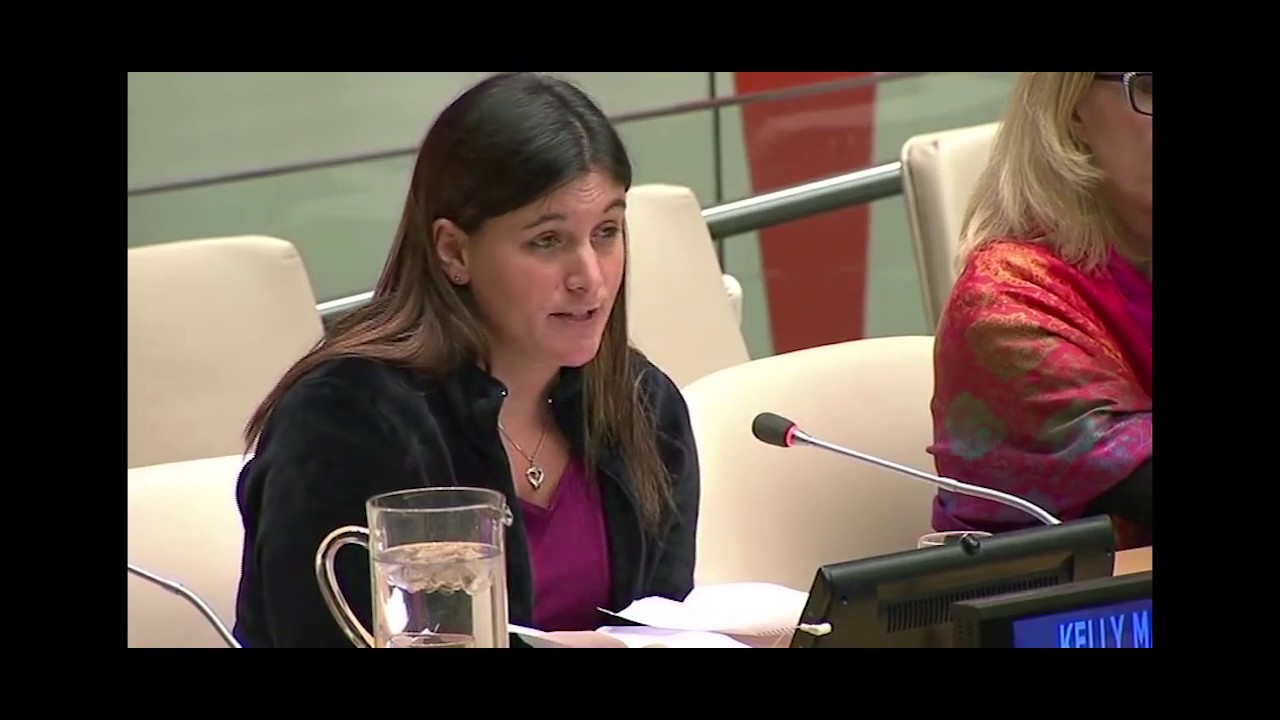 Kelly Martinez Speaks at the United Nations on Surrogacy - Youtube