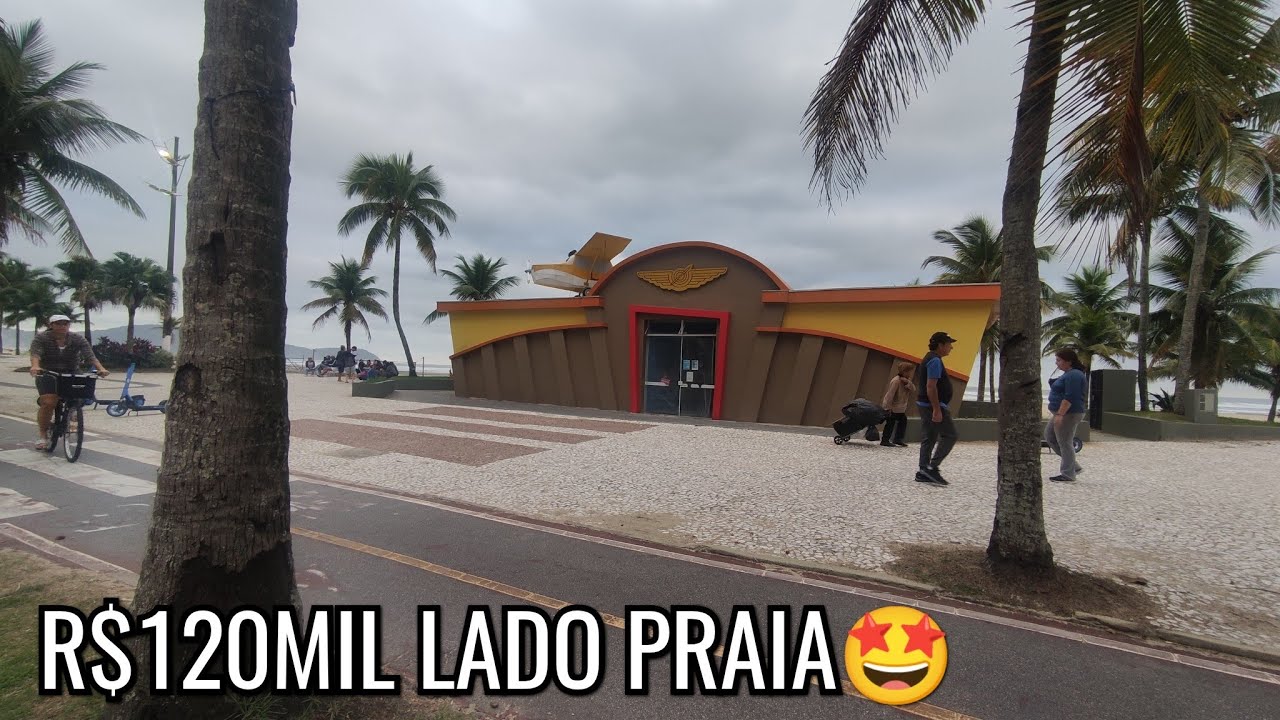 KITNET A VENDA EM PRAIA GRANDE SP - LADO PRAIA 🌊 C/GARAGEM 120MIL🤩