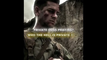 "Who the hell is private doss?" - Desmond Doss - Hacksaw Ridge | Edit (GOLDKID$- Interlinked Slowed)