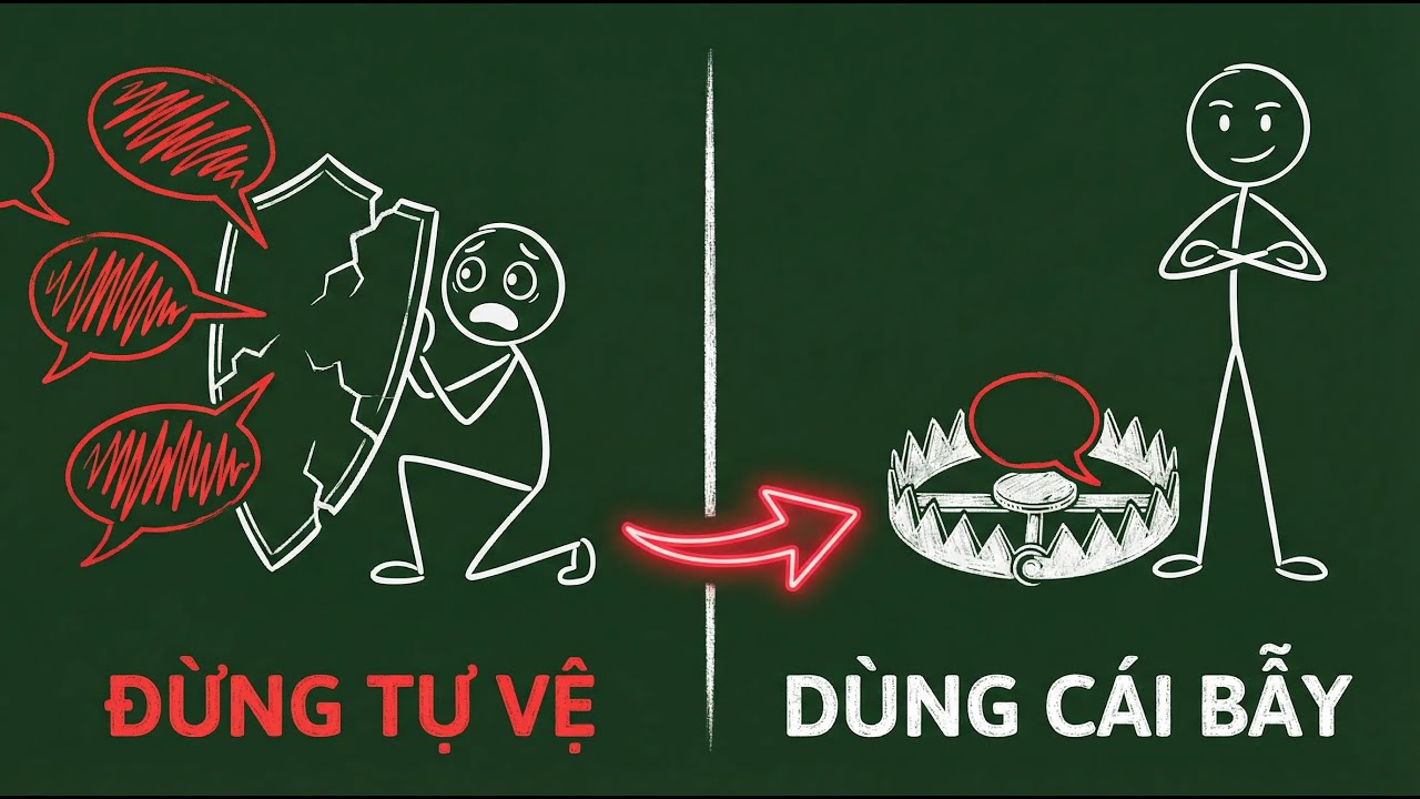 Khi Bị Sỉ Nhục: Đừng Tự Vệ, Hãy Dùng 