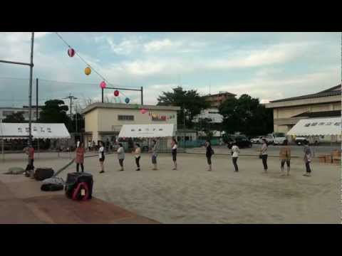 2012 松島校区夏祭り～実行委員輪踊り練習～3