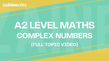 A2 LEVEL (9709) MATHS | COMPLEX NUMBERS (FULL TOPIC) | 2025