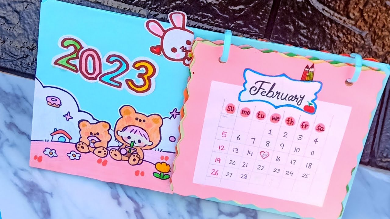 New Year Desk Calendar 2024