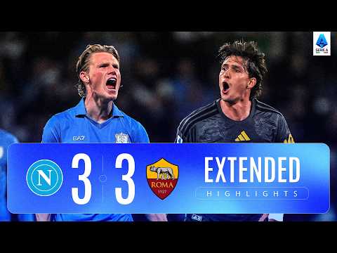 MAXI SINTESI NAPOLI-ROMA 3-3 | EXTENDED HIGHLIGHTS | SERIE A ENILIVE 2026/27