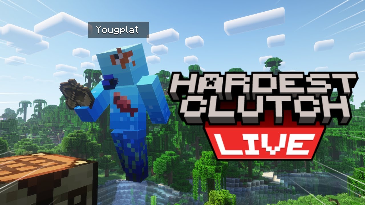 🔴 Attempting Minecraft's Hardest Clutches Live