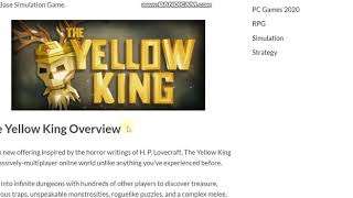 The Yellow King PC Game Free Download