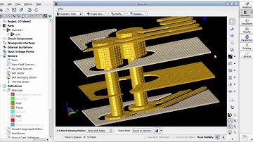 EM Simulation Meshing in XFdtd