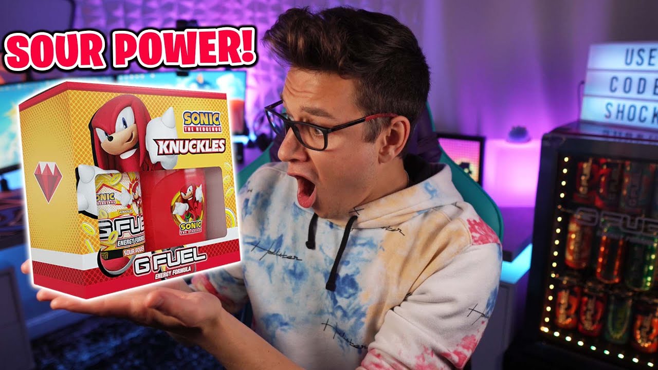 New SOUR POWER Sonic Knuckles Flavor!