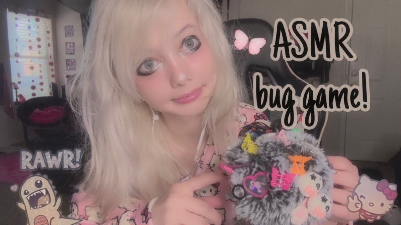 ASMR the bug game! 🐞(fast and aggressive plucking)
