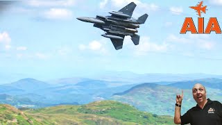Witness the Mind-Blowing F-15 Strike Eagle Low Level Mach-Loop!