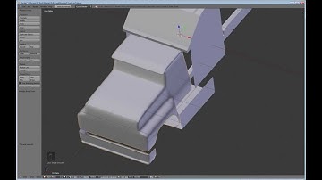 How to model a semi-truck in Blender - Part 7 (detailing/modeling)