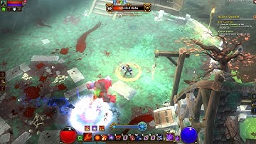 Torchlight 2 - Embbermage lvl 43 vs. Grizzled Alpha