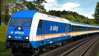 Let's Play Train Simulator 2018 | Allgäu-Express | RSSLO ER20 BR 223 | Allgäu Railway RSSLO | 3DZUG