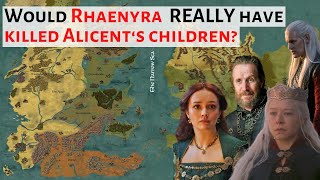 Would Rhaenyra Targaryen REALLY have killed Alicent Hightower's children? | House Of The Dragon