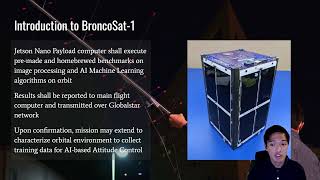 BroncoSat-1: Enabling Technologies for On-orbit Artificial Intelligence Systems
