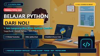 KURSUS PYTHON LENGKAP 2026: Dari Nol Banget Sampai Bikin Software Sendiri! (A.I.H Digital) screenshot 5