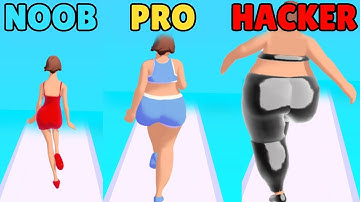NOOB vs PRO vs HACKER in Body Race