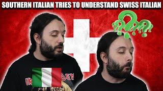 How Different Are Swiss Italian and Standard Italian? Southern Italian Tries to Understand