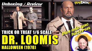 Trick or Treat Studios Dr. Loomis - Halloween (1978) 1/6 scale Unboxing and Review