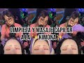 Asmr versin larga reljate con el masaje y limpieza capilar