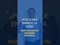 ¿Por dónde empiezo mi investigación?, si soy profesional en ing. industrial  #tesis #ingenieria