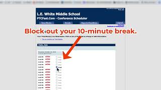 Block out your unavailable times on PTCFast.com