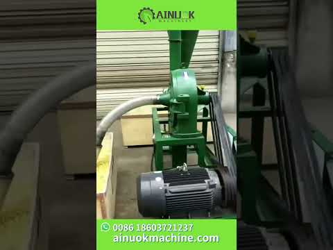 Self Priming Grain Crusher AINUOK Feed Machine
