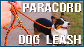 Paracord Dog Leash Tutorial—with Slip Collar