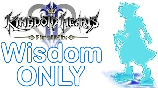 Beating Kingdom Hearts 2 With The Weakest Form?