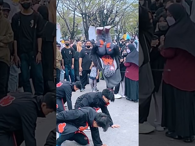 LARI!!! Ada Wibu Yang Jago Salto😱 Ada Akbar Hasri Juga??? class=