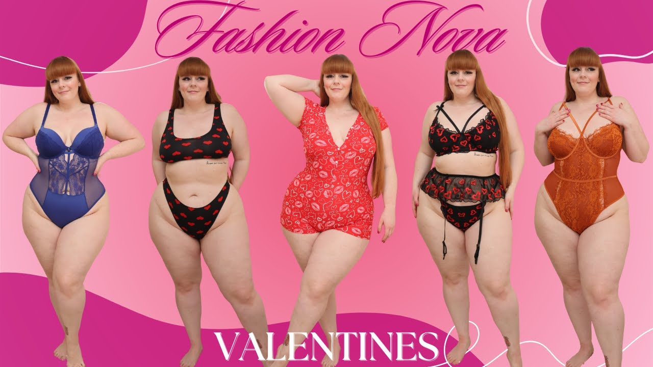 FASHION NOVA CURVE VALENTINES TRY ON