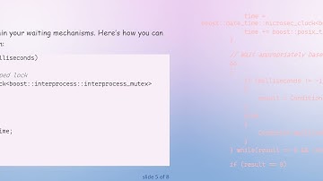 Solving the boost::interprocess::interprocess_condition::timed_wait() Compiler Error in C+ +