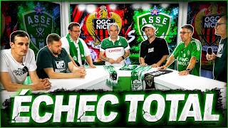 NICE 4 - ASSE 1 Les Verts restent en Ligue 2. L'échec est total.