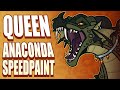 66  queen anaconda  wof headshotaday  speedpaint