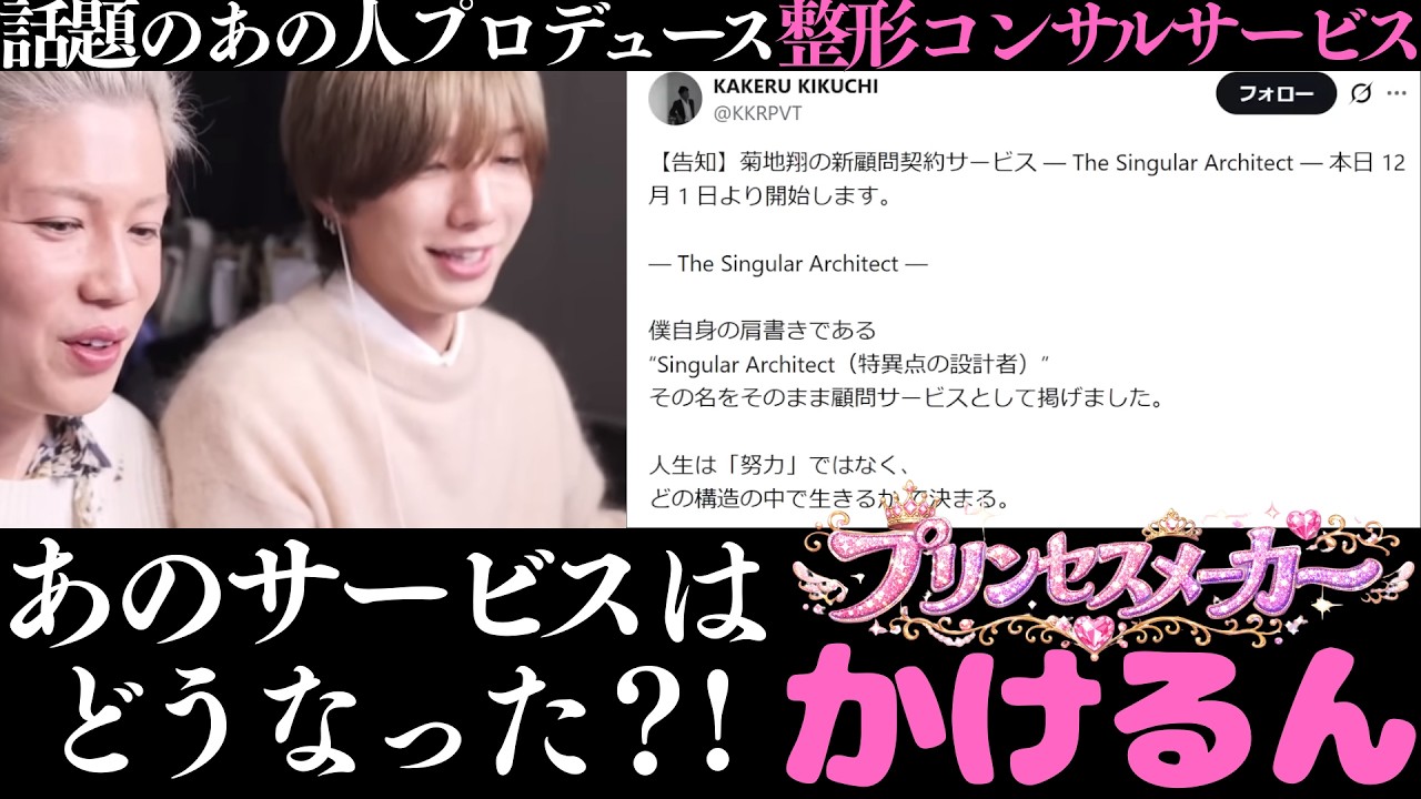 ひめかさんとの訴訟で話題のかけるんプロデュースの整形コンサル契約