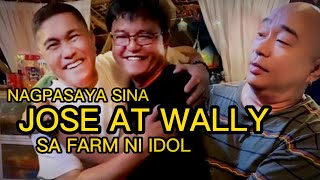 JOSE AT WALLY "JOWA" NAGPASAYA SA FARM NI IDOL