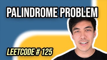 Palindrome (Common Interview Problem) - Python3 Walkthrough & Solution