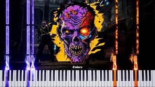 CoD Black Ops 1 Zombies 115 - Piano Synthesia Tutorial