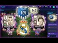 Kings of free kicks! Claiming Real Madrid icons| Insane 105 ovr team upgrade+ Freeze |FIFA Mobile 21