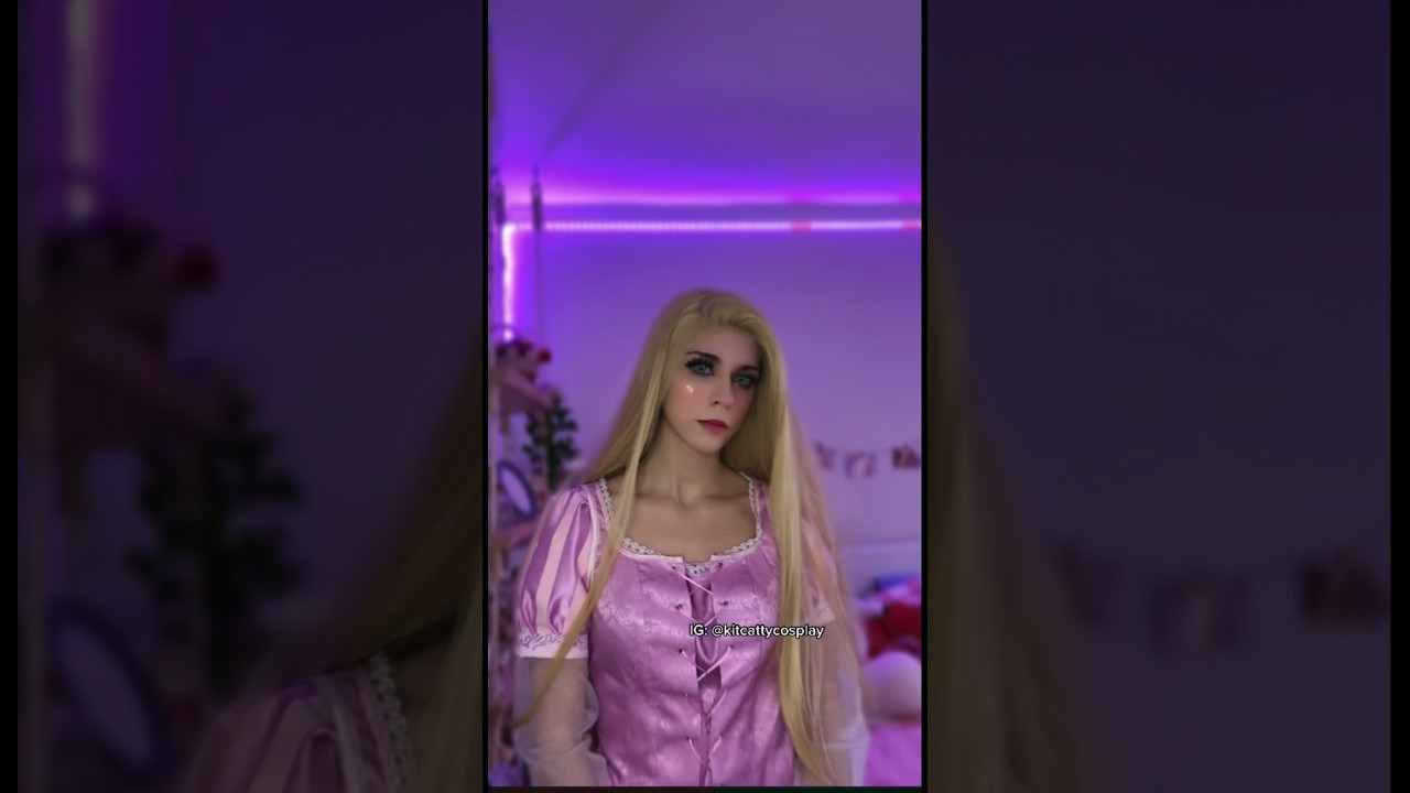 This made me sad 🥲 #cosplay #rapunzel #tangled #disney #cosplaygirl #cosplayer