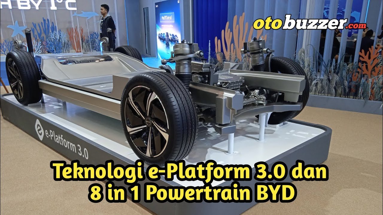 BYD e-platform 3.0 dan 8 in 1 powertrain kendaraan menjadi efisien ...