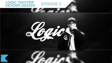 Speed Art: Episode 5 - @Logic301 - Twitter Header!