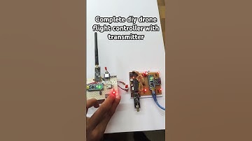 Drone flight controller with remote transmitter…#arduino #drone#remotedrone