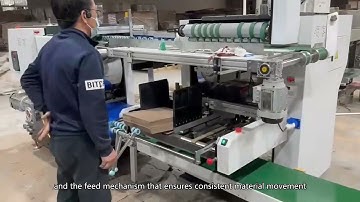 Automatic Bidirectional Grooving Machine good China Wholesaler，paperboard grooving machine