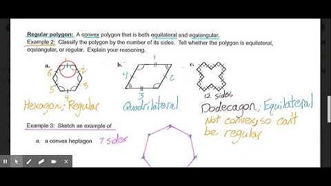 1.6 Classify Polygons Video Lesson Geometry