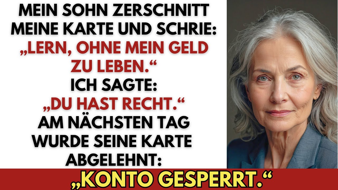 Schwiegertochter nannte mich beim Essen Versagerin – also zeigte ich ihr, wer wirklich bezahlt hat.